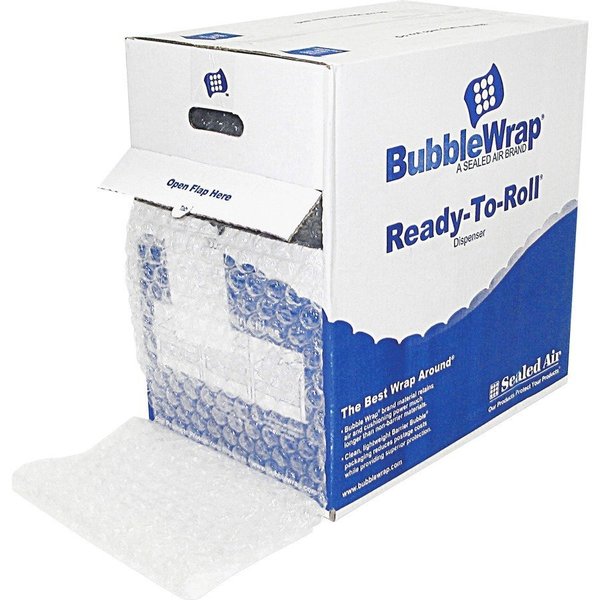 Sealed Air Bubble Cushioning Material, 12"x100' Roll, 5/16" Bubble, CL SEL91145